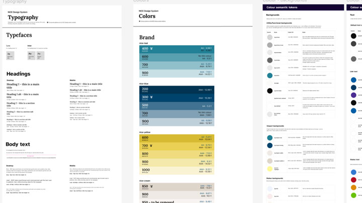 NICE figma UI