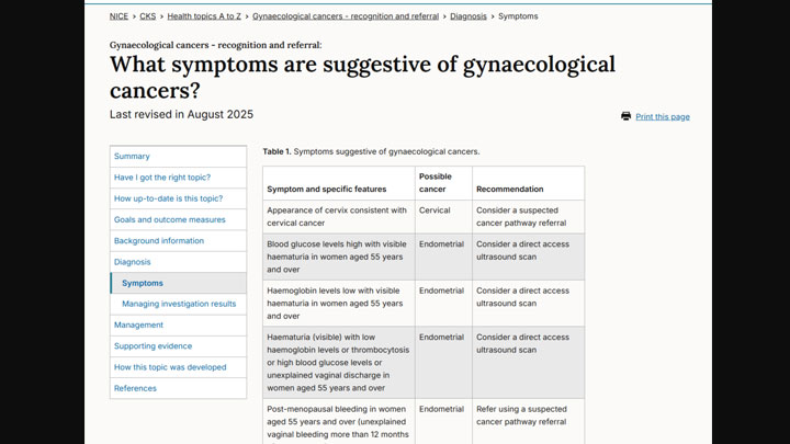 internal page excample new cks