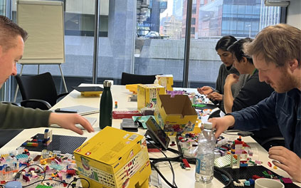 team  case study example scene